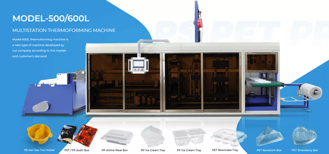 Multi-Function Thin-Gauge Thermoforming Machine