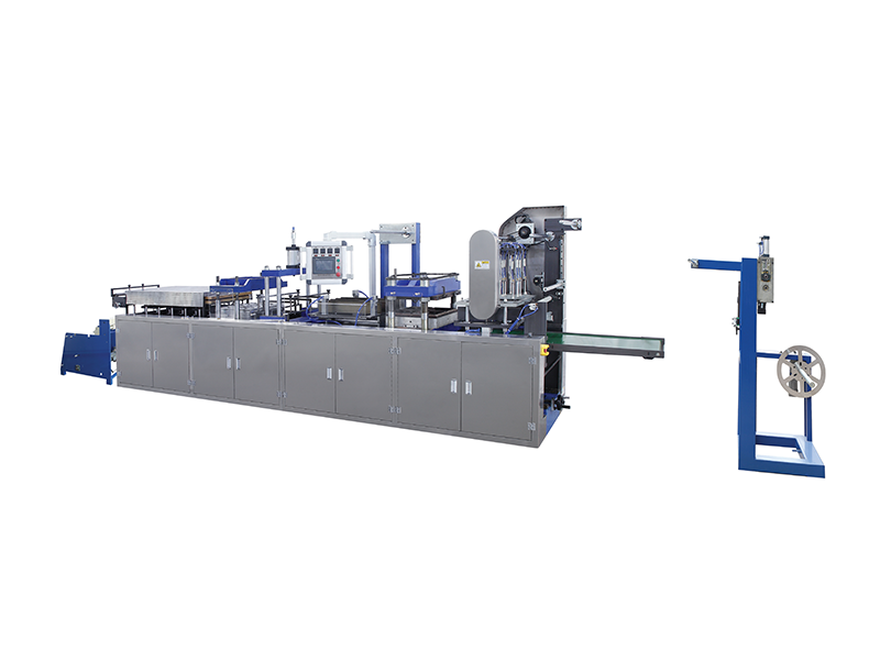 Clear blister packaging machine operation
